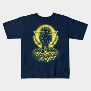 Retro Dragon Knight Kids T-Shirt